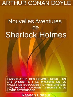 cover image of NOUVELLES AVENTURES DE SHERLOCK HOLMES